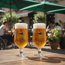 Birra Moretti Bierglazen - 250 ml - 6 stuks