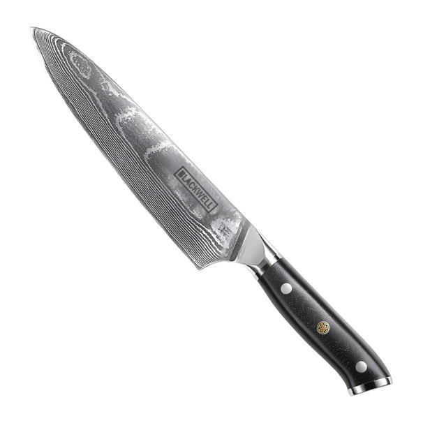 Blackwell Koksmes Japanse stijl - 67 lagen damaststaal - VG10 - 20 cm