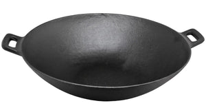 Blackwell Wokpan / Wadjan Gietijzer ø 36 cm / 6.5 liter - geschikt voor alle warmtebronnen - zonder anti-aanbaklaag