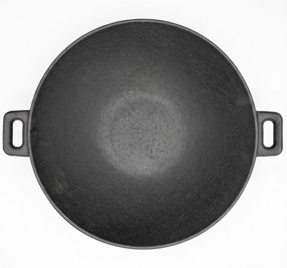 Blackwell Wokpan / Wadjan Gietijzer ø 36 cm / 6.5 liter - geschikt voor alle warmtebronnen - zonder anti-aanbaklaag