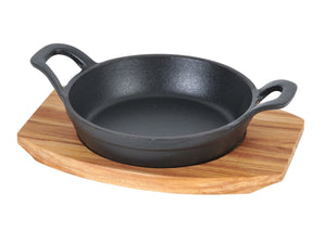 Blackwell Ovenschaal / Serveerpannetje Cast Iron Gietijzer - ø 15 cm - zonder anti-aanbaklaag