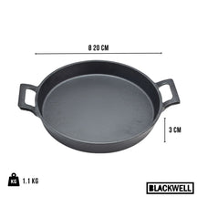 Blackwell Koekenpan met handvaten Cast Iron - Gietijzer - ø 20 cm - zonder anti-aanbaklaag