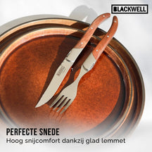 Blackwell Steakmessen Laguiole - Rozenhout - 6 Stuks