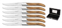 Blackwell Steakmessen Laguiole - Olijfhout - 6 Stuks