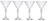 Bormioli Rocco Martini Glazen America 20's - 240 ml - 4 stuks