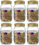 Bormioli Rocco Weckpotten Quattro Stagioni - ø 11 cm / 1 liter - 6 stuks