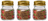 Bormioli Rocco Weckpotten Quattro Stagioni - ø 8.5 cm / 250 ml - 3 stuks