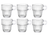 Bormioli Rocco Koffiekopjes met oor - Stapelbaar - Barshine 185 ml - 6 Stuks