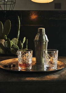 Bormioli Rocco Whiskey Glazen Stone - 370 ml - 6 stuks
