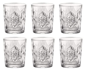 Bormioli Rocco Whiskey Glazen Stone - 370 ml - 6 stuks