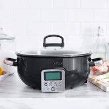 GreenPan Multicooker / Omnicooker - 5.7 Liter - Black - Keramische anti-aanbaklaag
