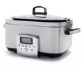 GreenPan Slowcooker - 6.0 Liter - RVS - Keramische anti-aanbaklaag