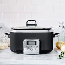 GreenPan Slowcooker - 6.0 Liter - Black - Keramische anti-aanbaklaag