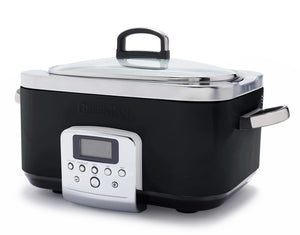 GreenPan Slowcooker - 6.0 Liter - Black - Keramische anti-aanbaklaag