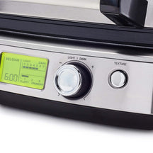 GreenPan Wafelijzer - RVS - inclusief 2 sets wafelplaten - Keramische anti-aanbaklaag