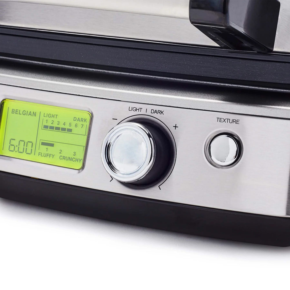 GreenPan Wafelijzer - Black - inclusief 2 sets wafelplaten - Keramische anti-aanbaklaag
