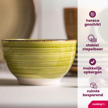 Cookinglife Bekers Delice Groen 350 ml - 6 stuks
