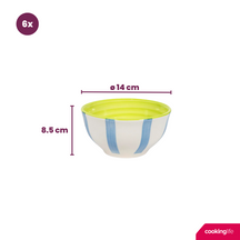 Cookinglife Soepkommen / Kommen Summer Vibes ø 14 cm - 6 stuks