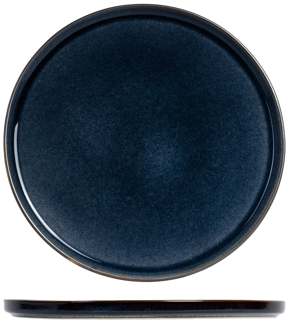Cosy & Trendy Dinerborden Quintana Blue ø 28 cm - 4 Stuks