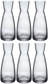 Bormioli Rocco Karaffen / Waterkaraffen Ypsilon - Transparant - 500 ml - 6 stuks