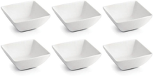 BonBistro Soepkommen / Kommen Yong Squito 14 x 14 cm - Wit - 6 stuks