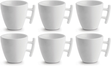 BonBistro Koffiekop Yong Squito 170 ml - Wit - 6 stuks