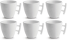 BonBistro Koffiekop Yong Squito 170 ml - Wit - 6 stuks