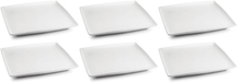BonBistro Petitfour Bordjes Yong Squito 10 x 10 cm - Wit - 6 stuks