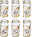 Bormioli Rocco Weckpot Fido 11 x 11 cm / 1.5 liter - 6 stuks