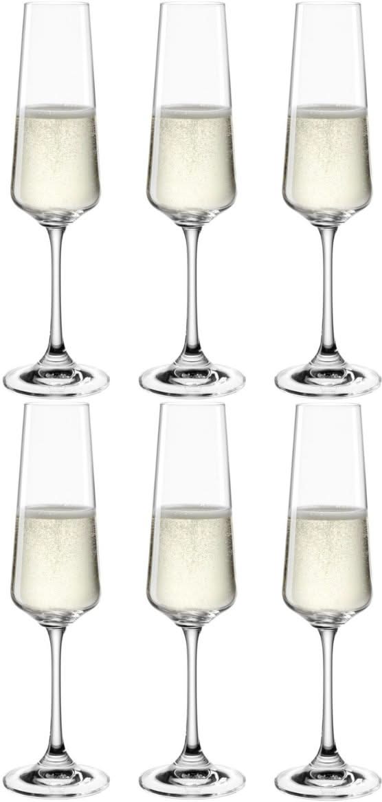 Leonardo Champagneglazen / Flutes - Paladino - 220 ml - 6 stuks