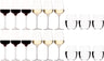 Chef & Sommelier Wijnglazenset Sublym (Rode wijnglazen & Witte wijnglazen & Waterglazen) - 18 delige set - 6 rode wijnglazen, 6 witte wijnglazen en 6 waterglazen