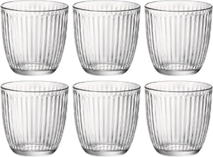 Bormioli Rocco Waterglazen Line Transparant 290 ml - 6 stuks