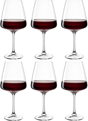 Leonardo Rode Wijnglazen - Paladino - 660 ml - 6 stuks