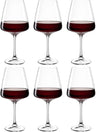 Leonardo Rode Wijnglazen - Paladino - 660 ml - 6 stuks