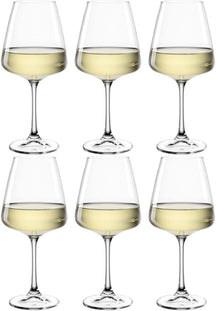 Leonardo Witte Wijnglazen - Paladino - 540 ml - 6 stuks