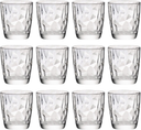 Bormioli Rocco Glazenset - Waterglazen - Transparant - Diamond - 300 ml - 12 stuks