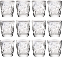 Bormioli Rocco Glazenset - Waterglazen - Transparant - Diamond - 300 ml - 12 stuks