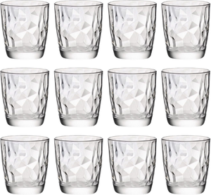 Bormioli Rocco Glazenset - Waterglazen - Transparant - Diamond - 300 ml - 12 stuks