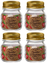 Bormioli Rocco Weckpotten Quattro Stagioni - ø 8.5 cm / 250 ml - 4 stuks