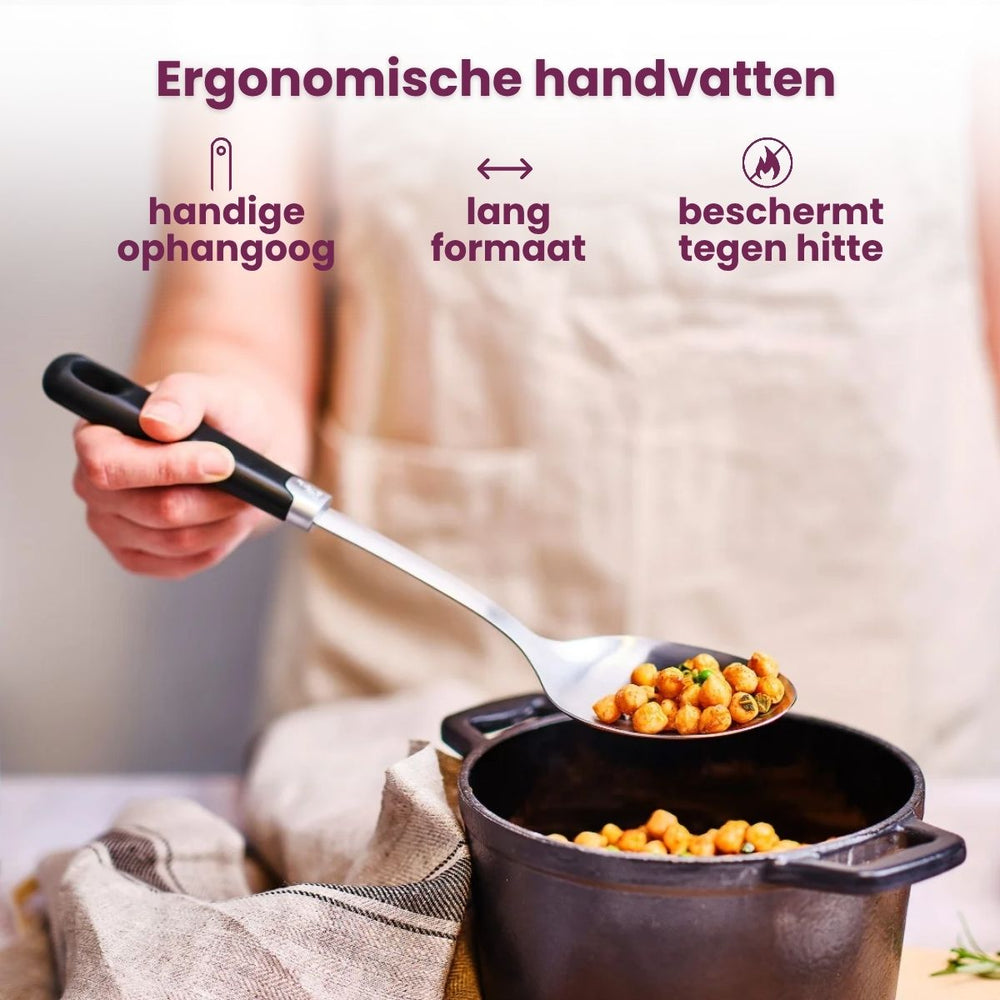 Cosy & Trendy Aardappelstamper - Delish - RVS Zwart