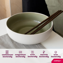Cookinglife Soepkommen / Kommen Mos groen ø 16,5 cm - 6 Stuks