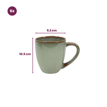 Cookinglife Mokken Sabi Groen 450 ml - 6 Stuks