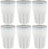 Cosy & Trendy Latte Macchiato Bekers Bistro Vintage White 450 ml - 6 stuks