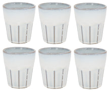 Cosy & Trendy Koffiekopjes / Cappuccino Bekers Bistro Vintage White 290 ml - 6 stuks