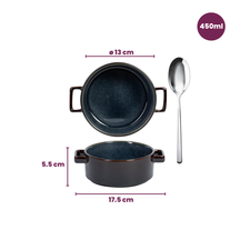 Cosy & Trendy Soepkommen / Kommen - Quintana Blue ø 13 cm / 450 ml - 4 Stuks