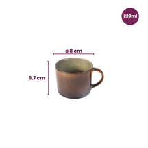 Cosy & Trendy Koffiekopjes / Senseo Kopjes - Quintana Green - 220 ml - 4 Stuks