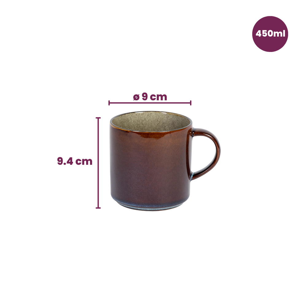Cosy & Trendy Mokken Quintana Green - 450 ml - 4 Stuks