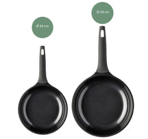 Sola Koekenpannenset Ceramic Deluxe 2-Delig ø 24 & 28 cm - keramische anti-aanbaklaag