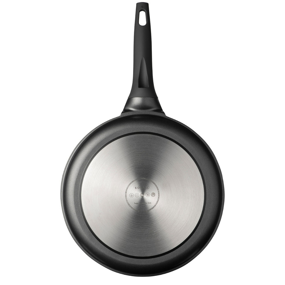 Sola Koekenpannenset Ceramic Deluxe 2-Delig ø 24 & 28 cm - keramische anti-aanbaklaag