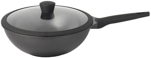 Sola Wokpan met deksel Ceramic Deluxe ø 30 cm - keramische anti-aanbaklaag